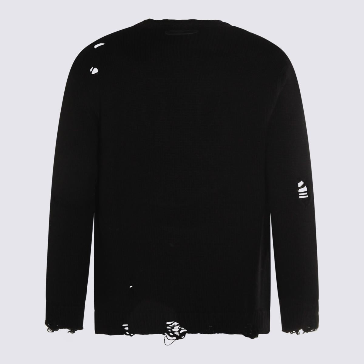 Moschino Black Wool Knitwear