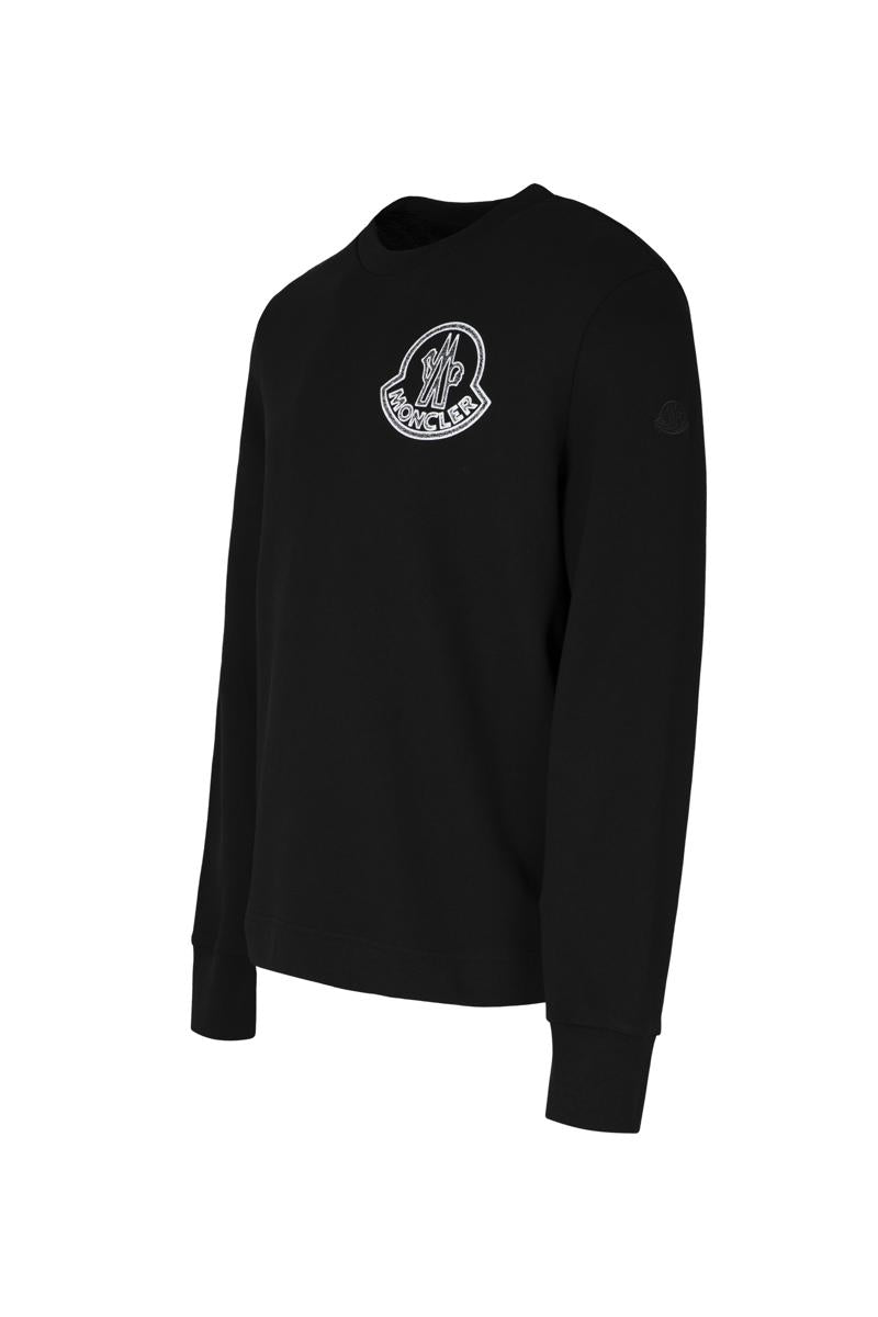 Moncler Cotton Crew-Neck Sweatshirt