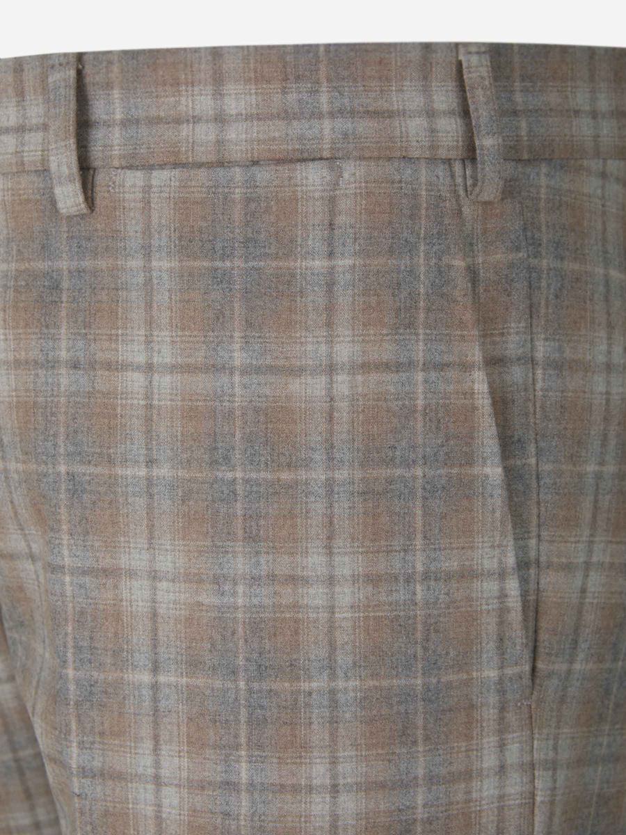 Marco Pescarolo Formal Checked Trousers