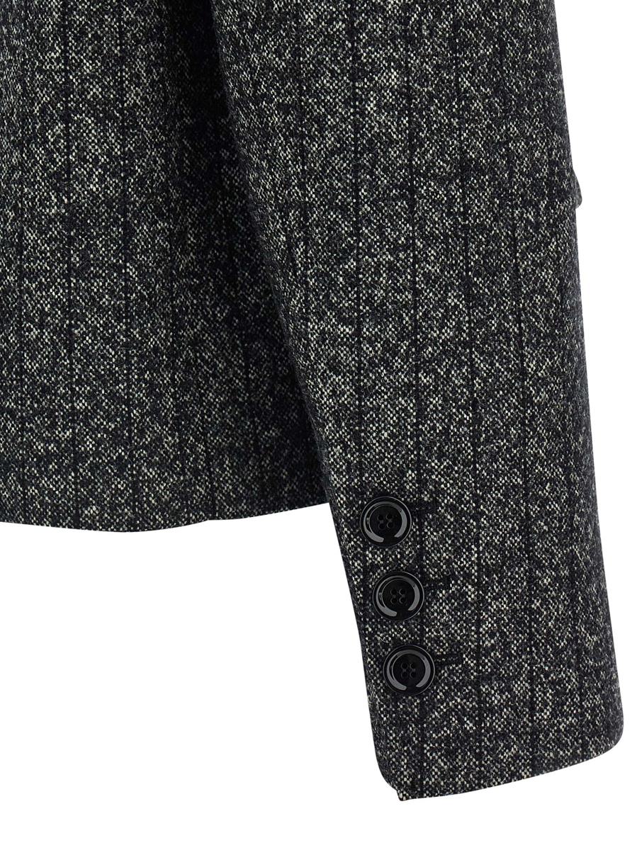 Dolce & Gabbana Striped Wool Blazer