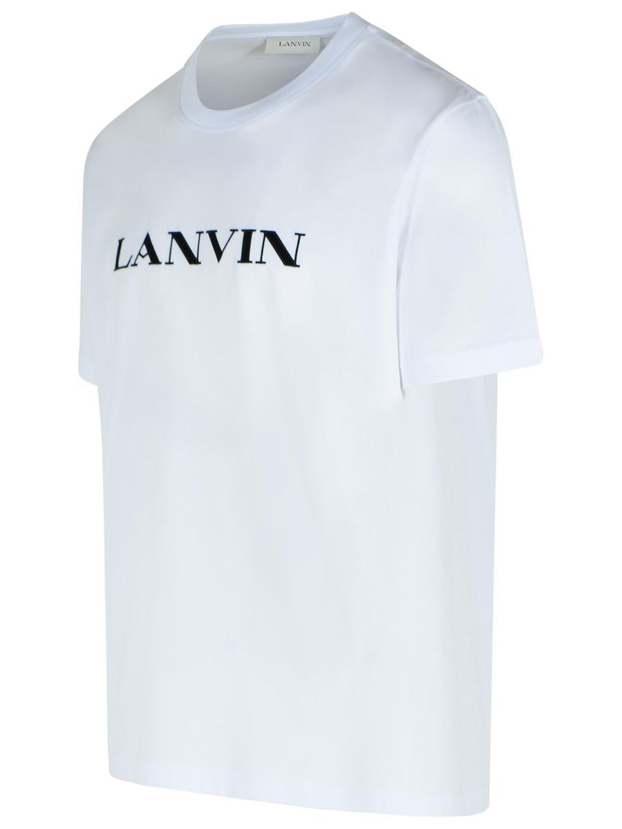 Lanvin White Cotton T-Shirt