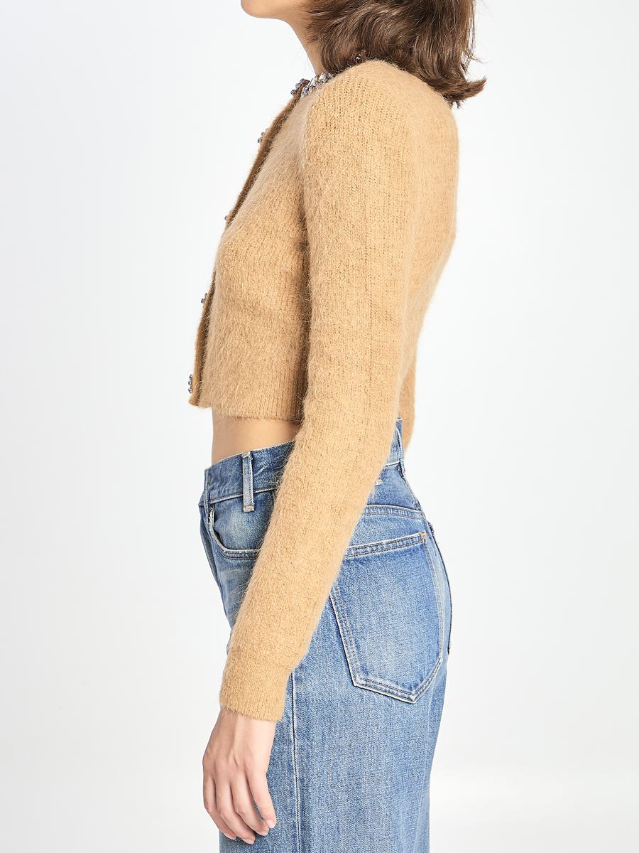 Embellished Trim Cardigan