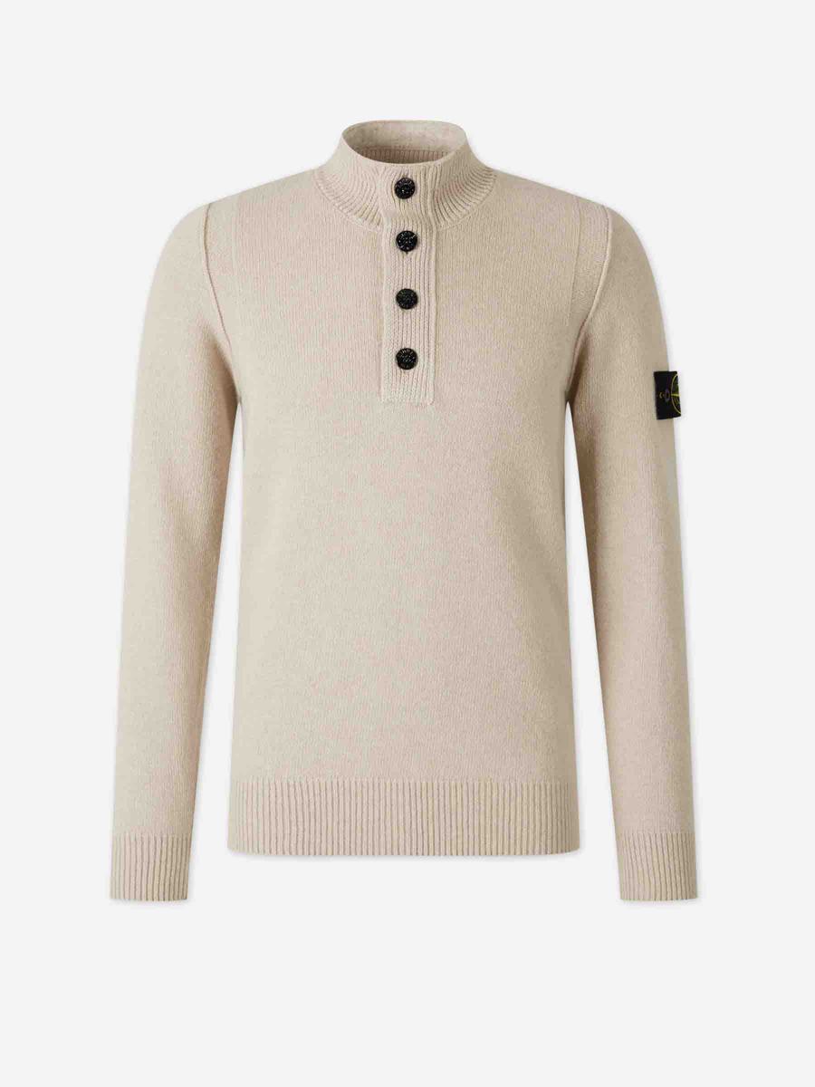Stone Island High Collar Jersey