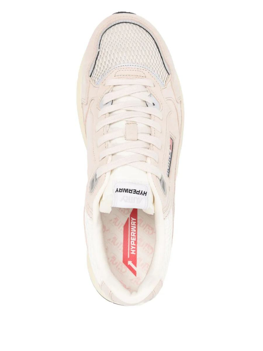 Autry "Hyperway Low" Suede Mesh Sneakers Shoes