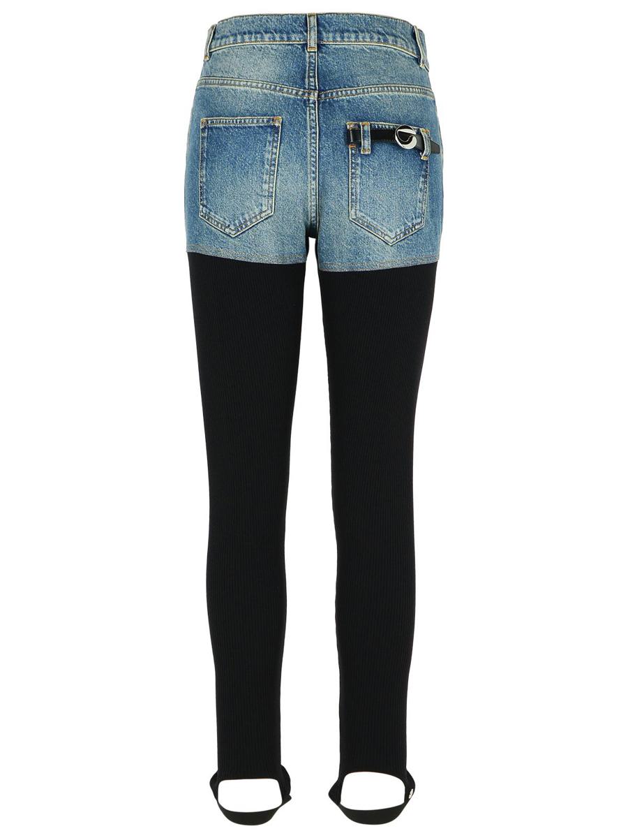 Coperni Two-Tone Organic Cotton Pantaloe