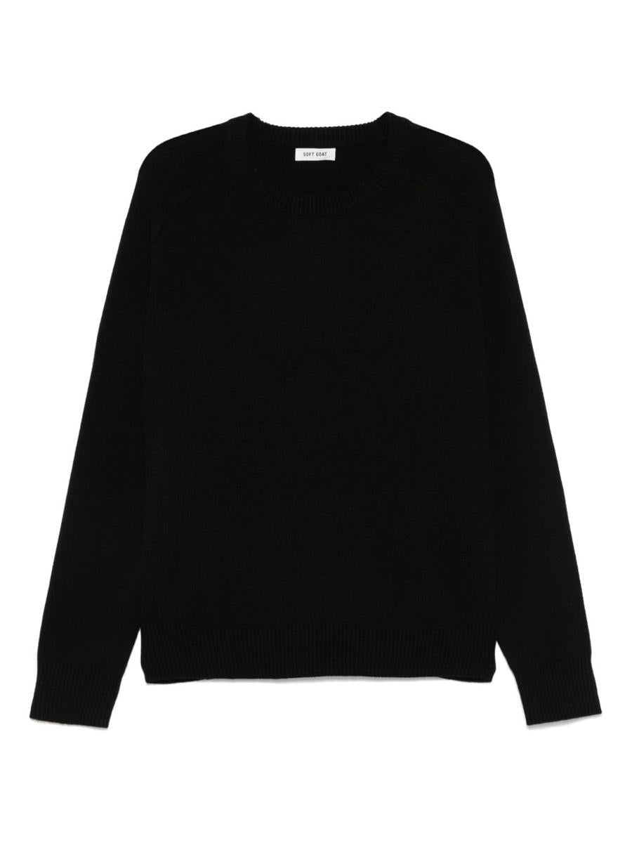 Soft Goat Cashmere Boyfriend Crewneck Jumper