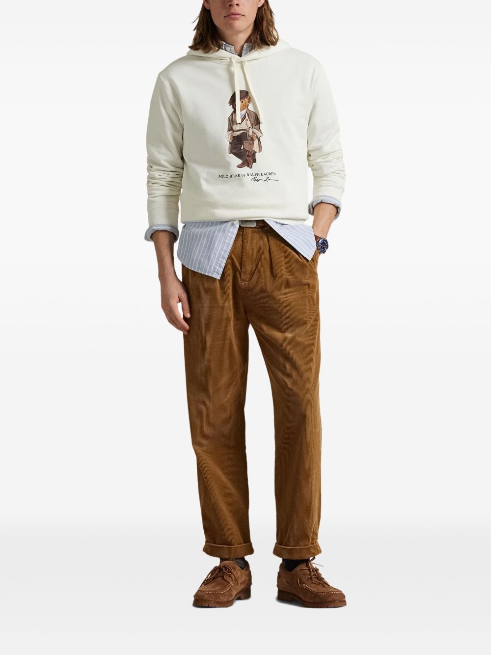 Polo Bear Fleece Hoodie