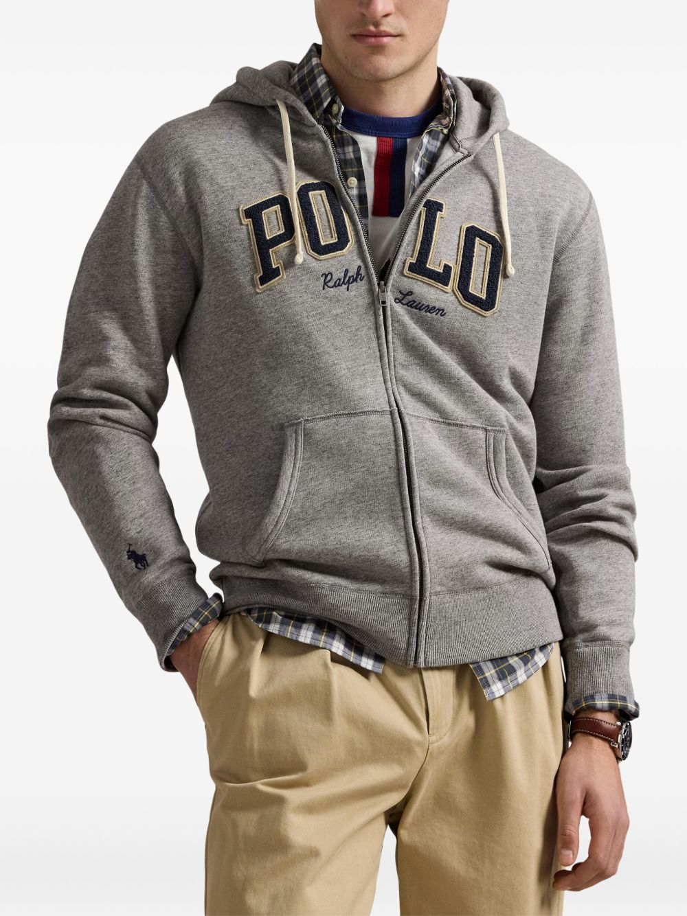Zip-up hoodie