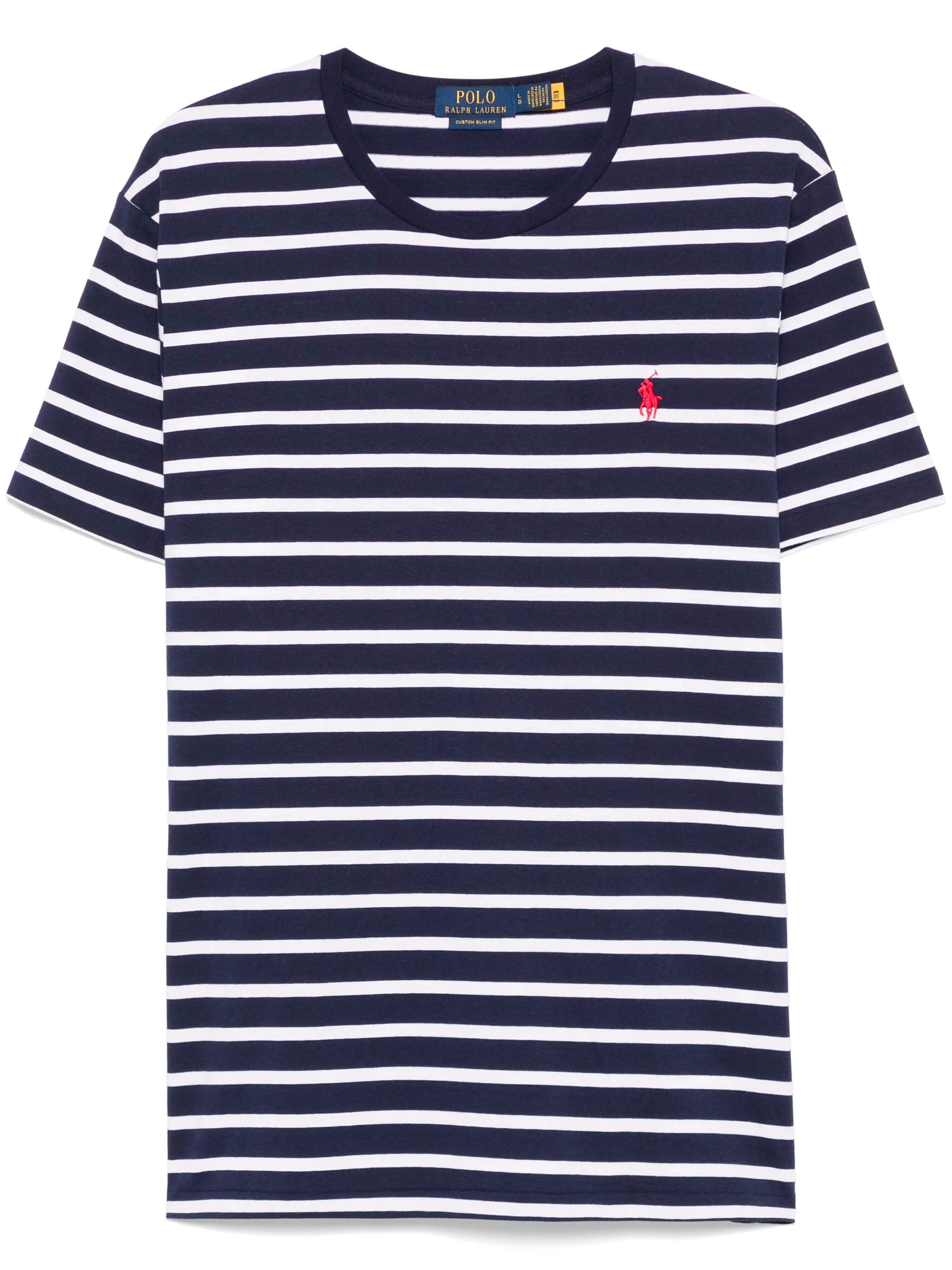 Custom Slim-Fit Striped T-Shirt