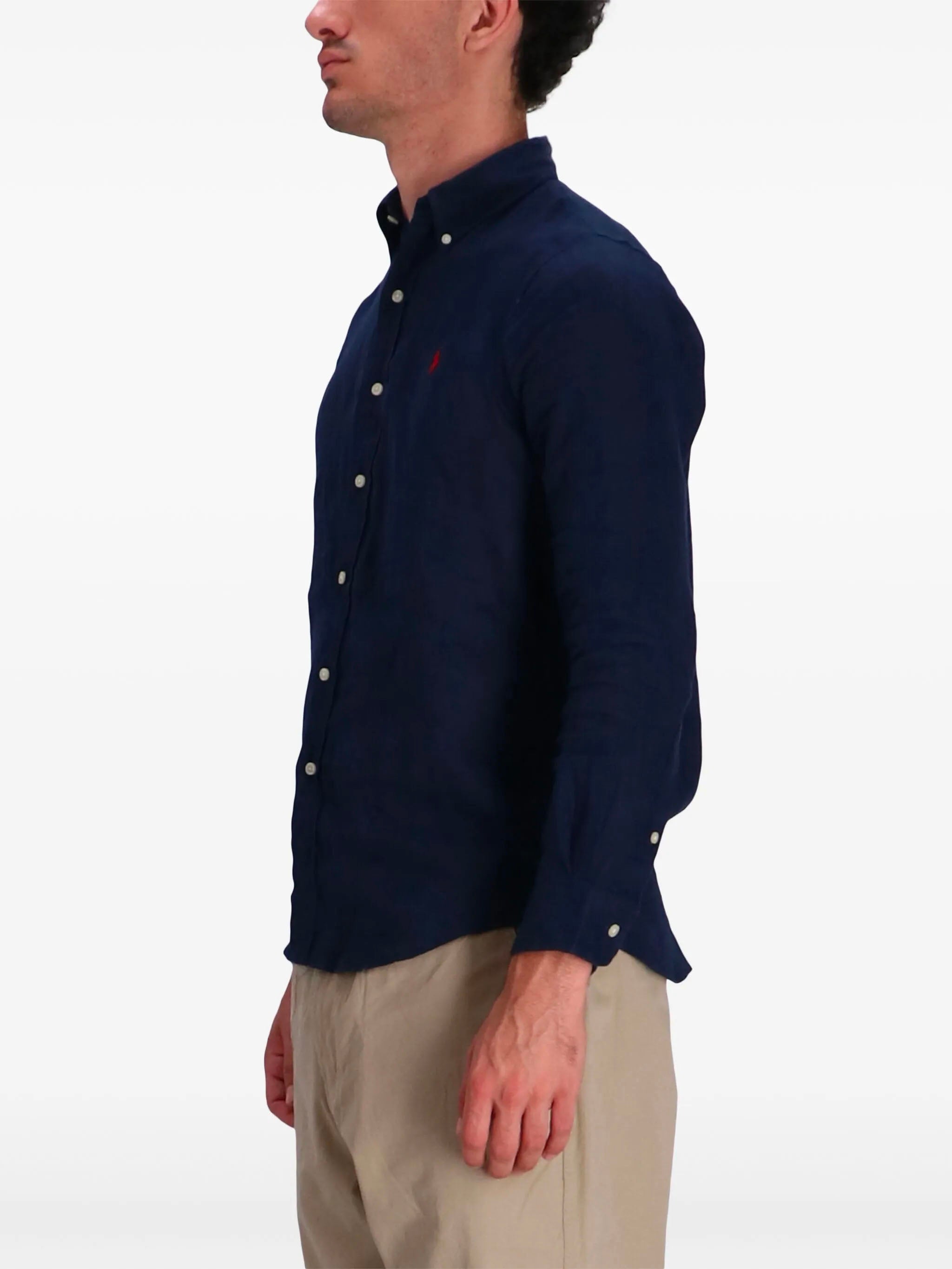 Custom-Fit Linen Shirt