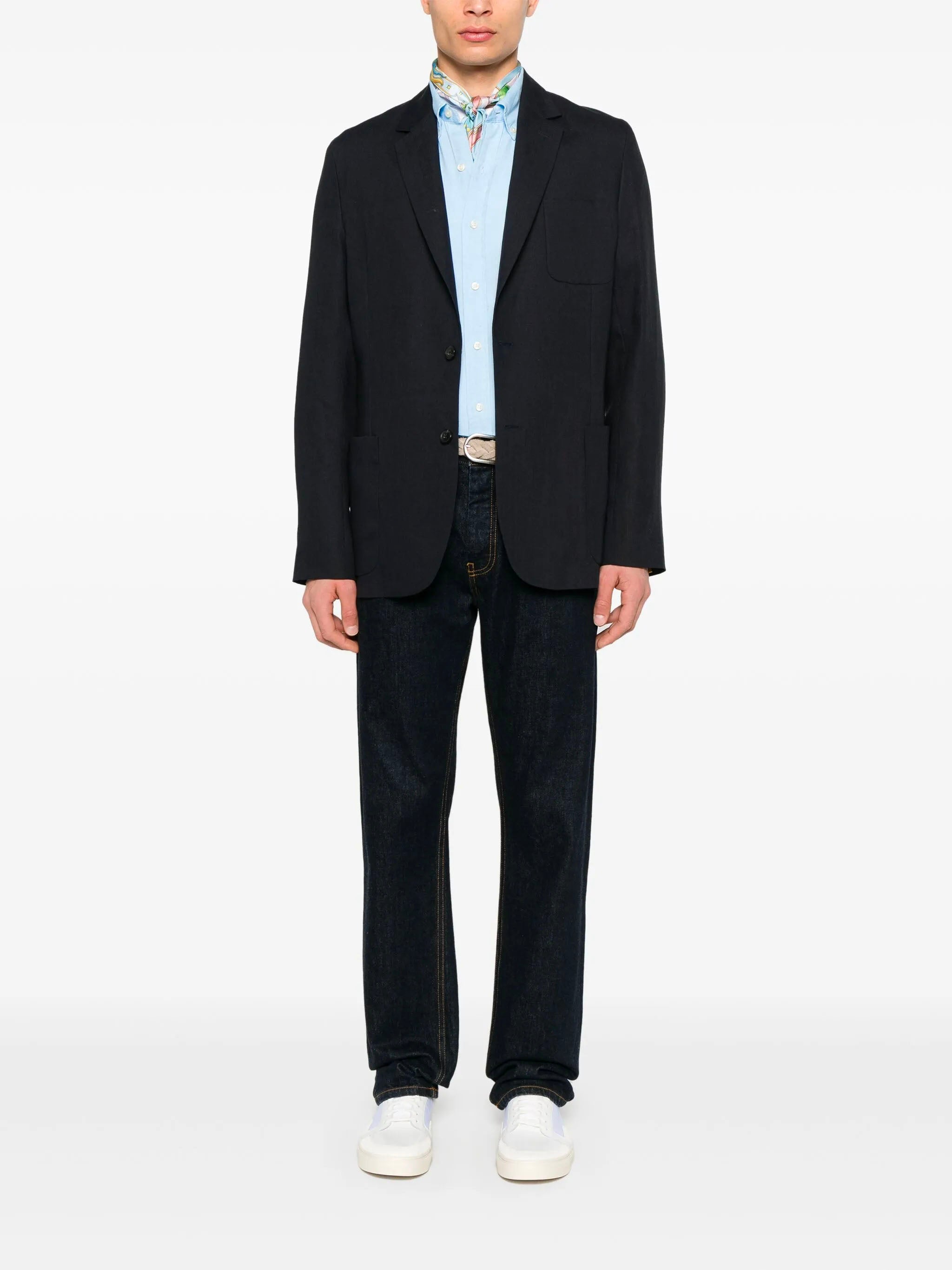 Custom-Fit Linen Shirt