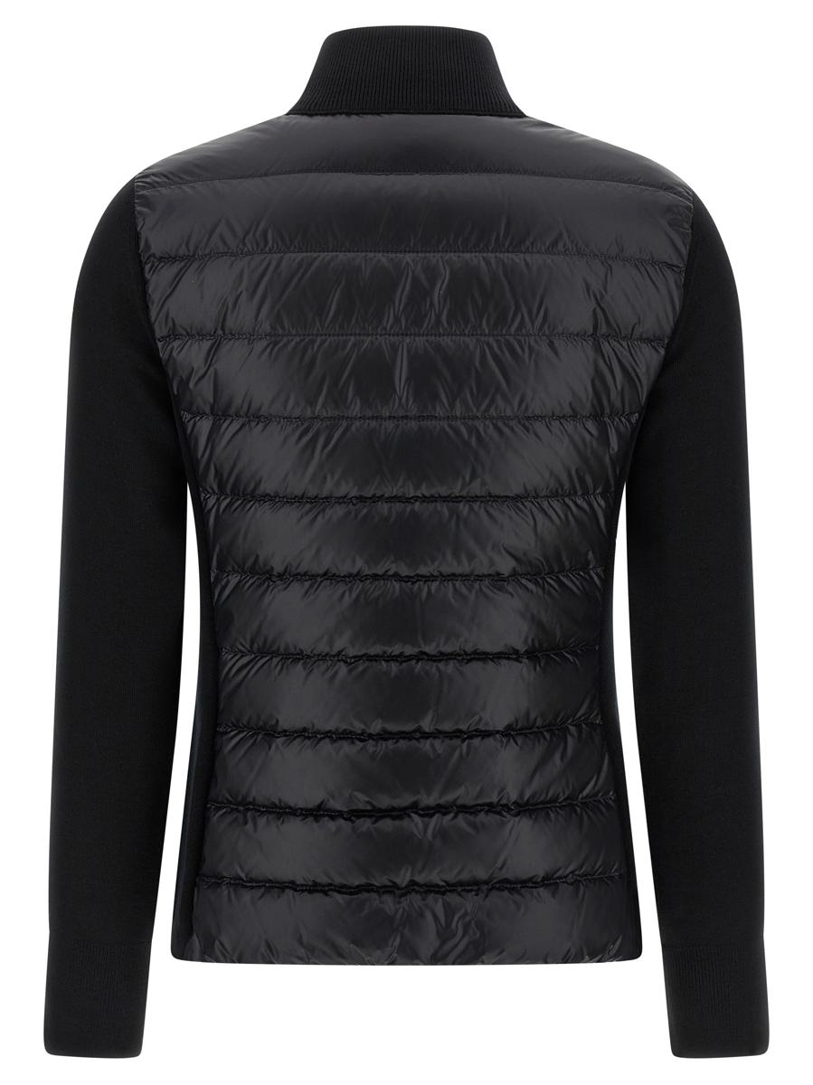 Moncler Two-Material Cardigan