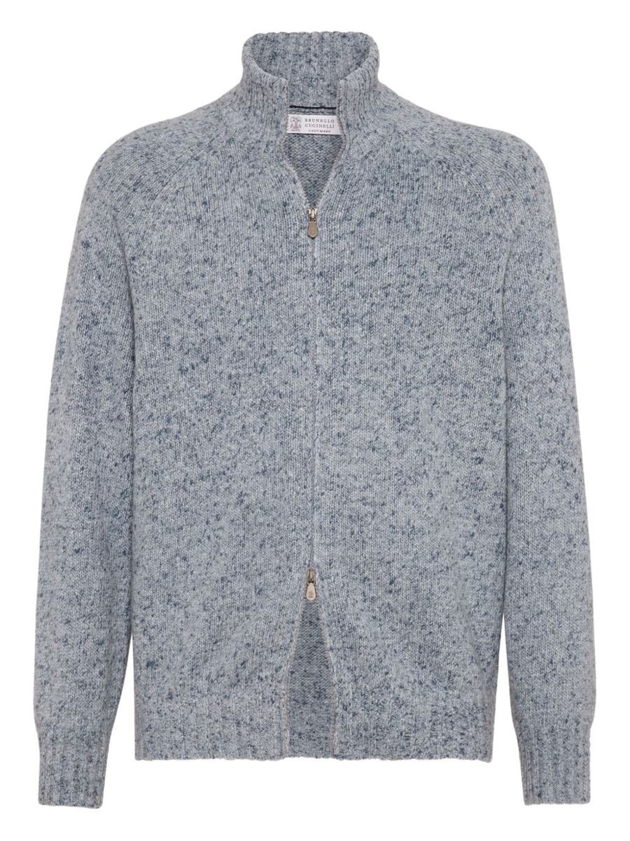 Brunello Cucinelli Cashmere Zipped Cardigan