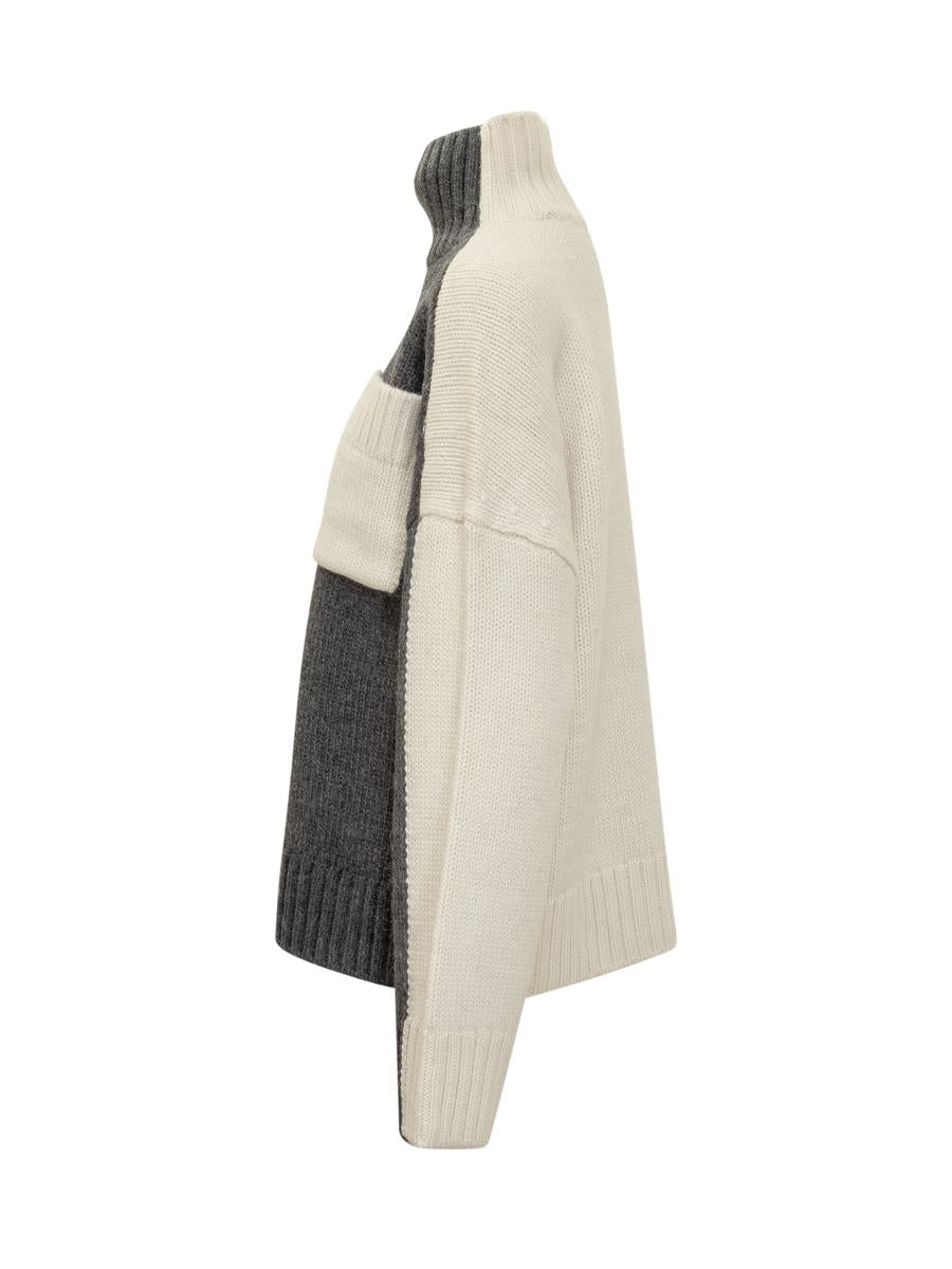 JW Anderson Jw Anderson Sweater With Contrast Pocket