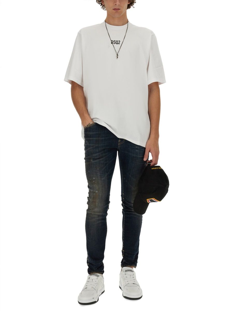 Dsquared2 "Dsq2" Loose Fit T-Shirt