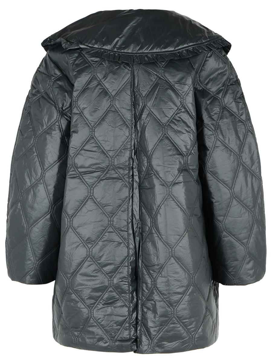 Ganni 'Shiny' Black Nylon Jacket