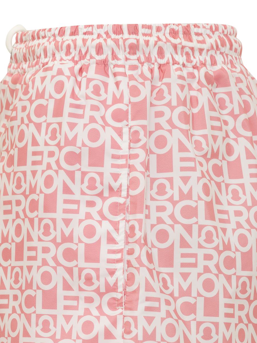 Moncler Shorts With Logo