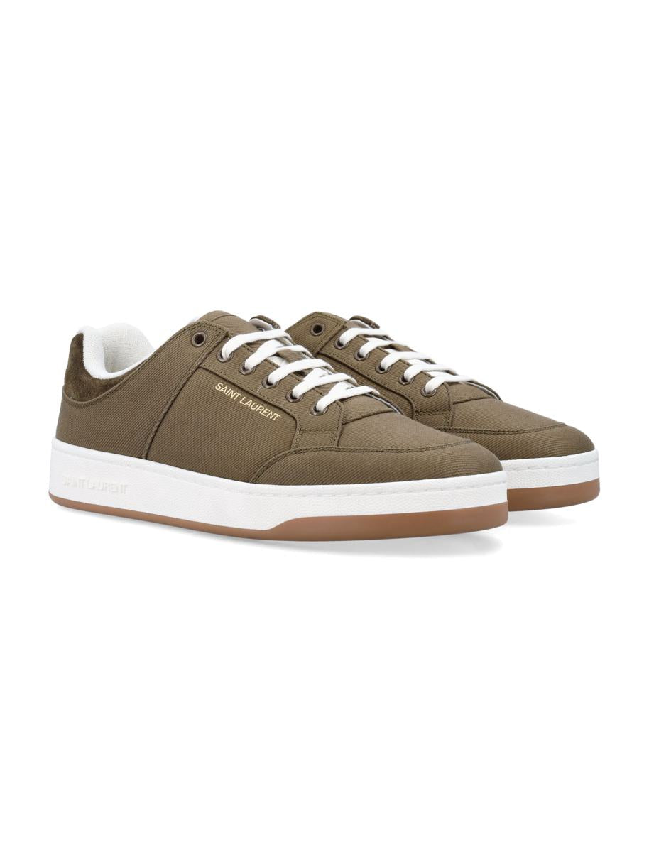 Saint Laurent Sl61 Gabardine Sneakers