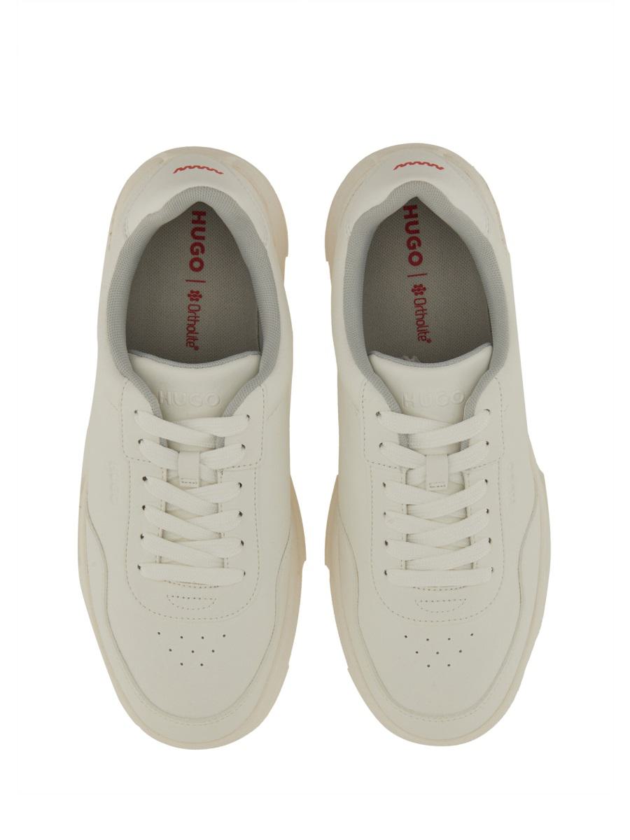 Hugo Boss Sneaker With Zigzag Detail