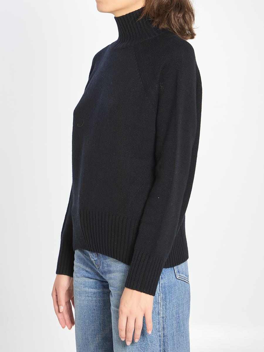 Turtleneck In Wool And Cashmere
