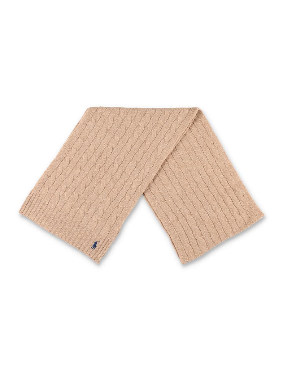 Polo Ralph Lauren Cable Wool-Cashmere Scarf