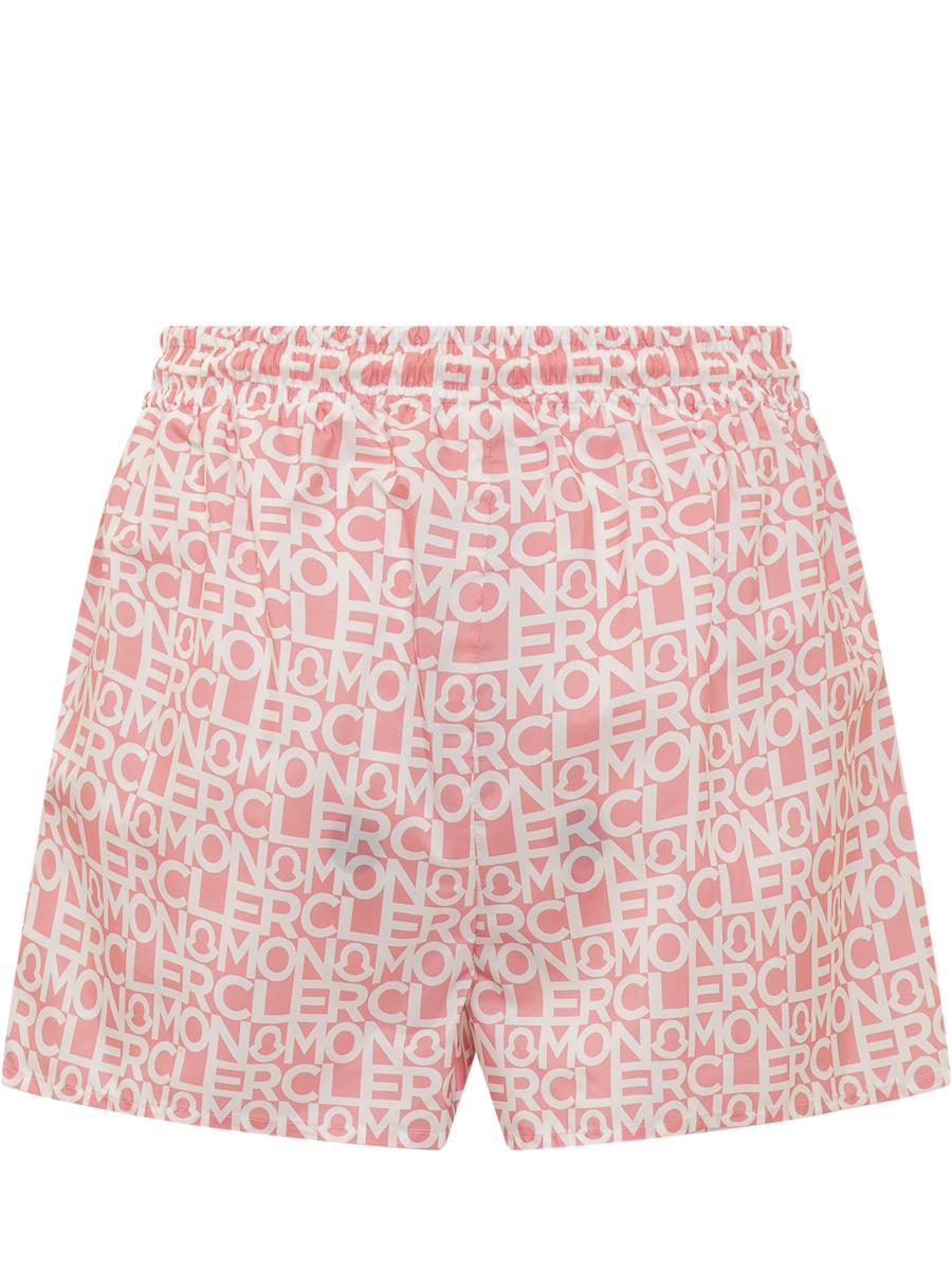 Moncler Shorts With Logo