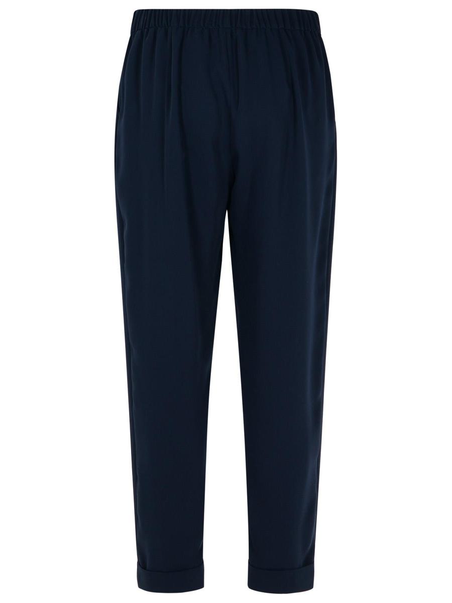 P.A.R.O.S.H. Blue Polyester Pants