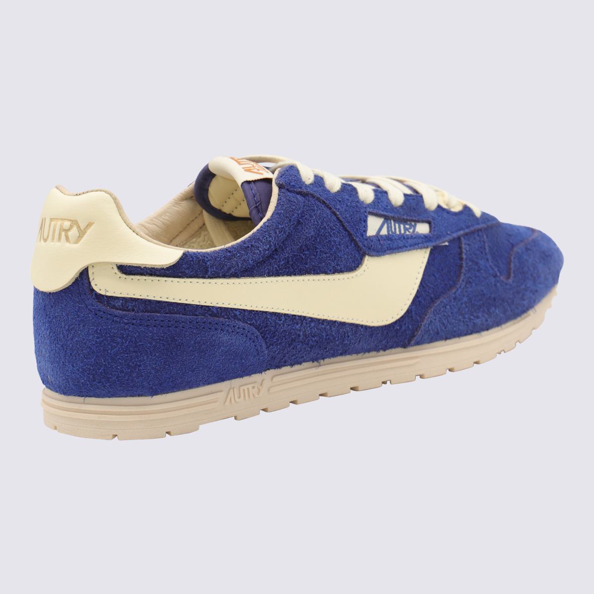 Autry Blue Windspin Sneakers
