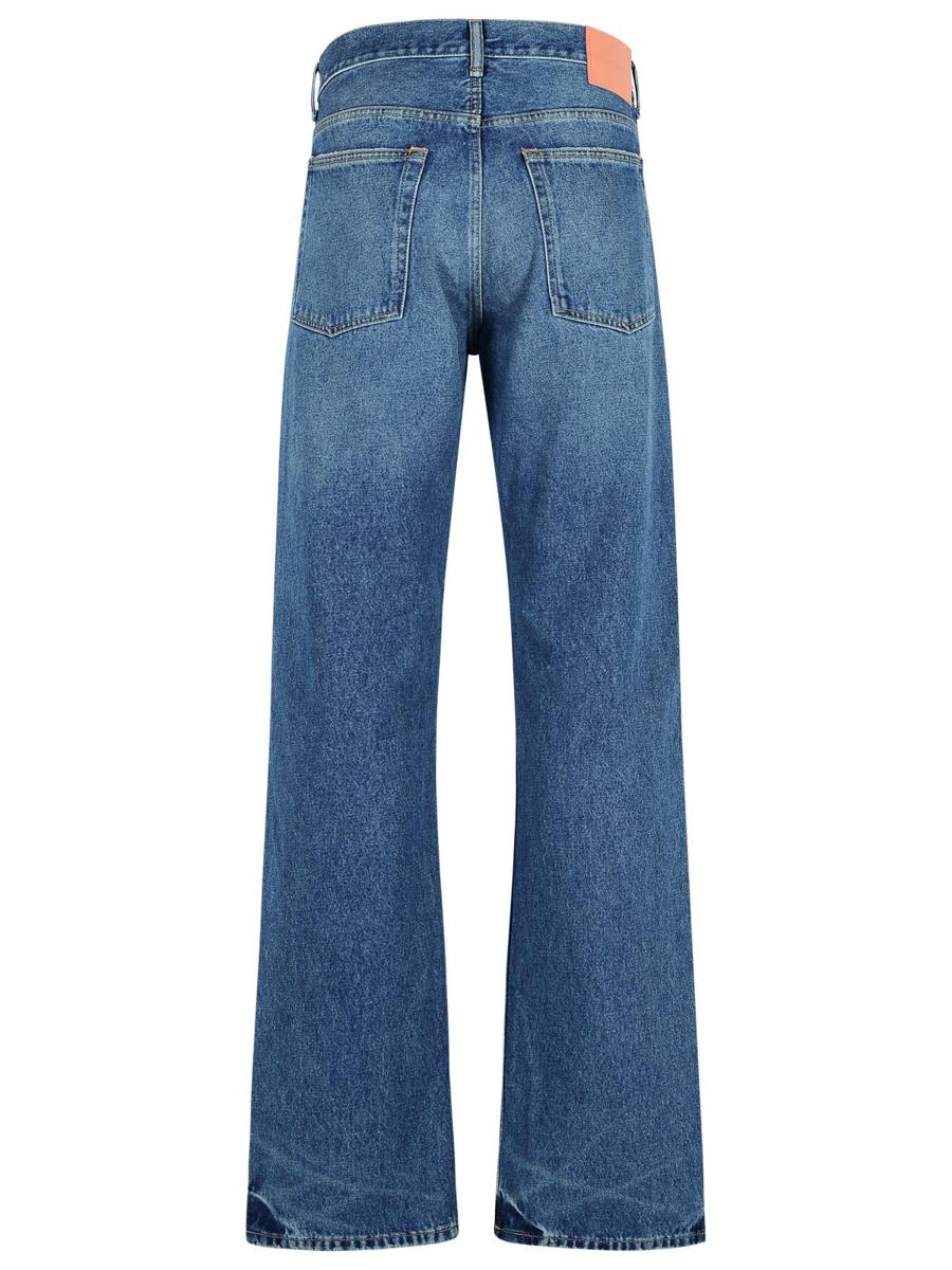 Acne Studios '2010M' Blue Cotton Jeans