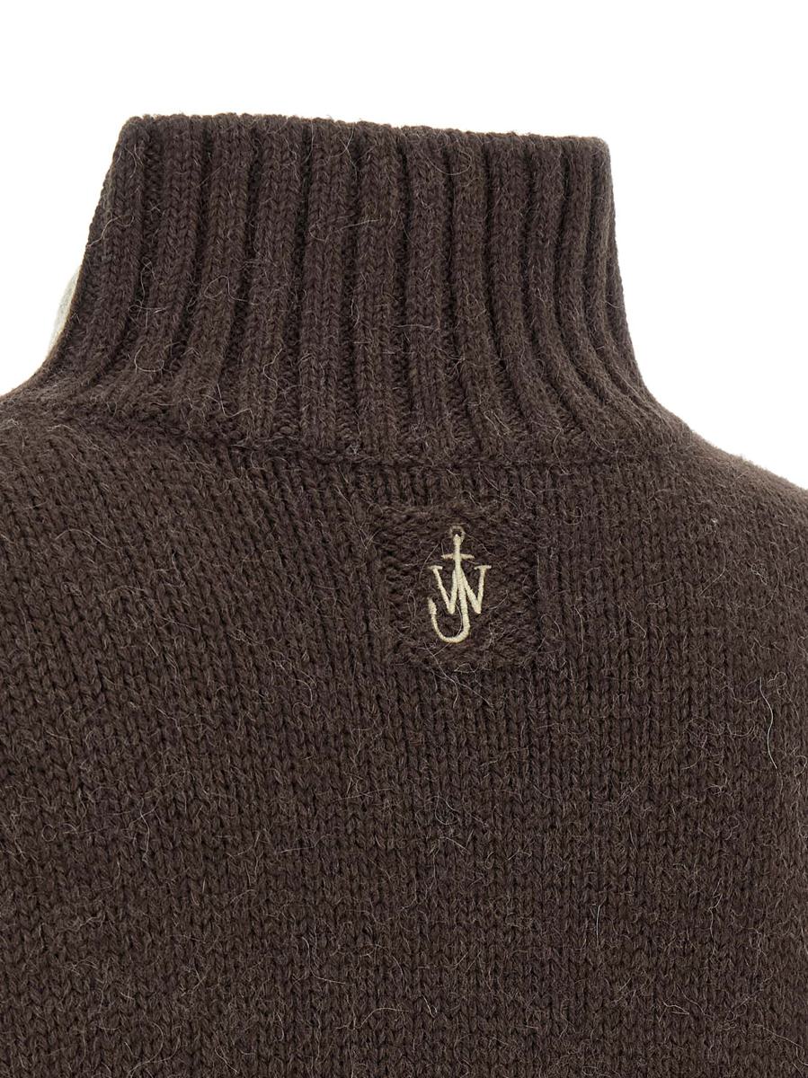 JW Anderson 'Two Tone Patch Pocket' Sweater