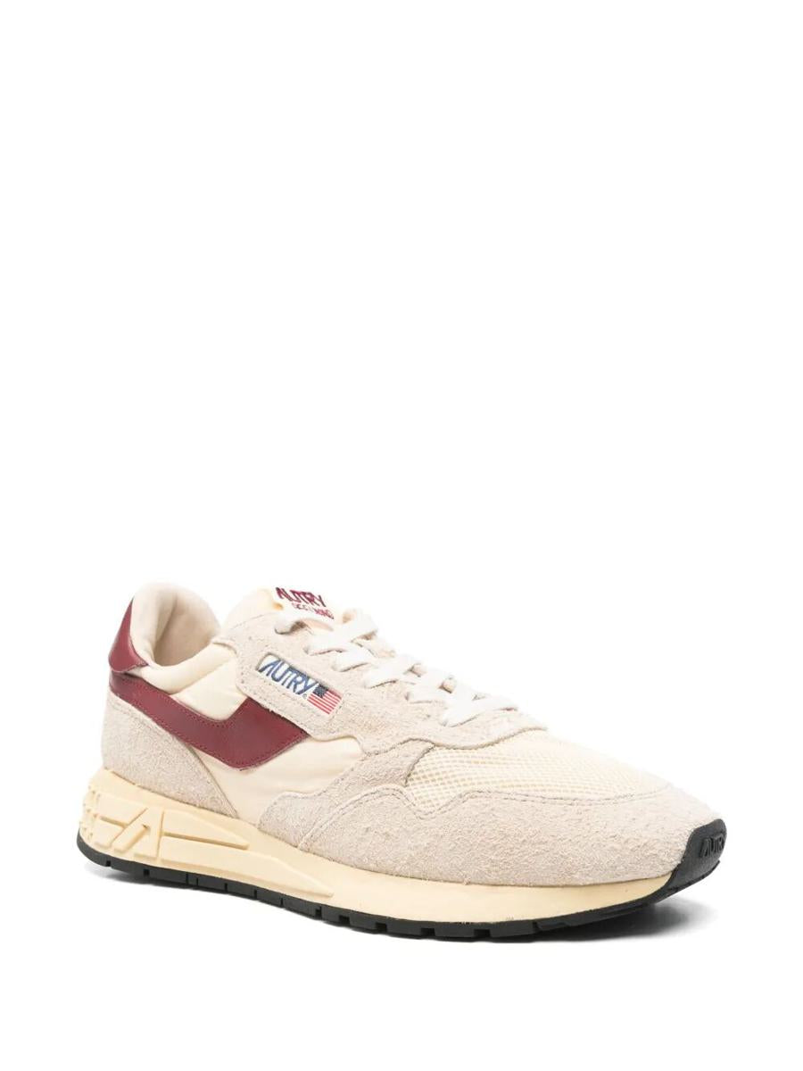 Autry "Reelwind Low" Suede Net Sneakers Shoes