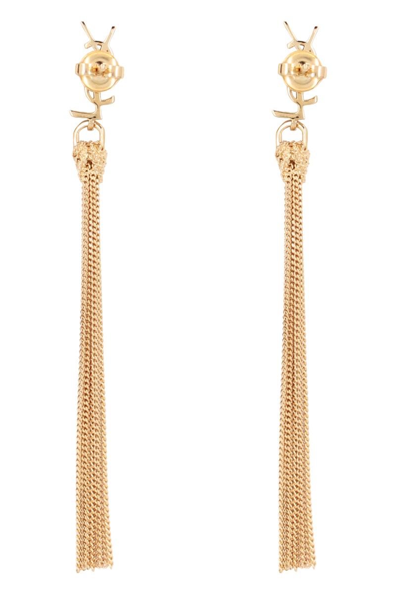 Saint Laurent Cassandre Pendant Earrings