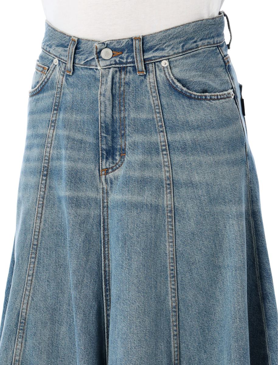 Haikure Serenity Denim Midi Skirt