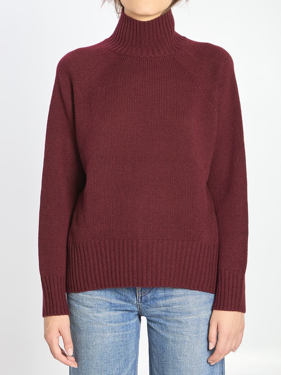 Turtleneck In Wool And Cashmere