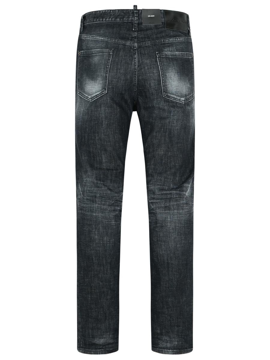 DSQUARED2 '642' Black Cotton Jeans