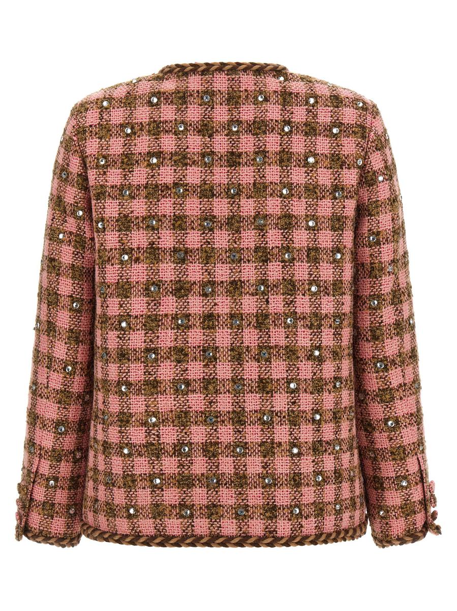 Giuseppe Di Morabito Rhinestone Blazer Jacket