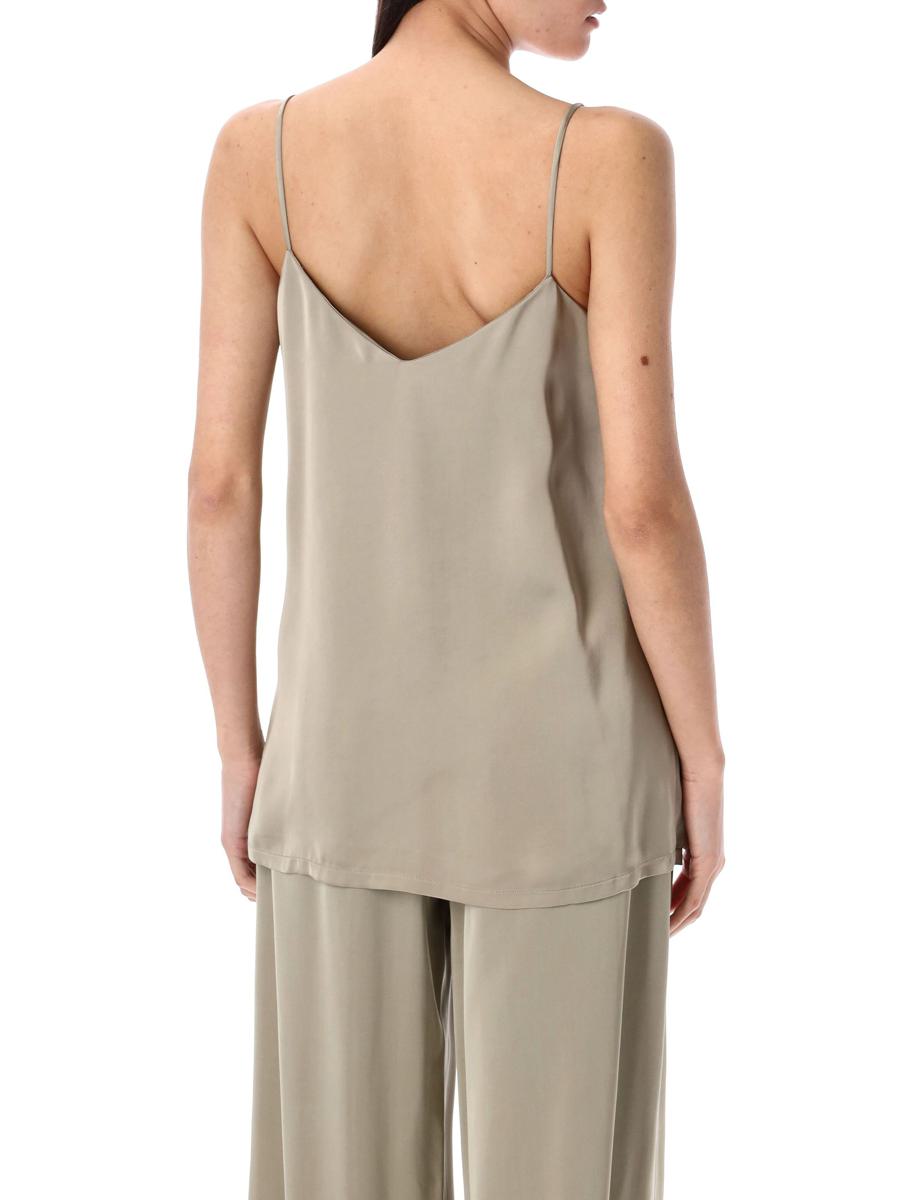 Fabiana Filippi Viscose Satin Lingerie Top