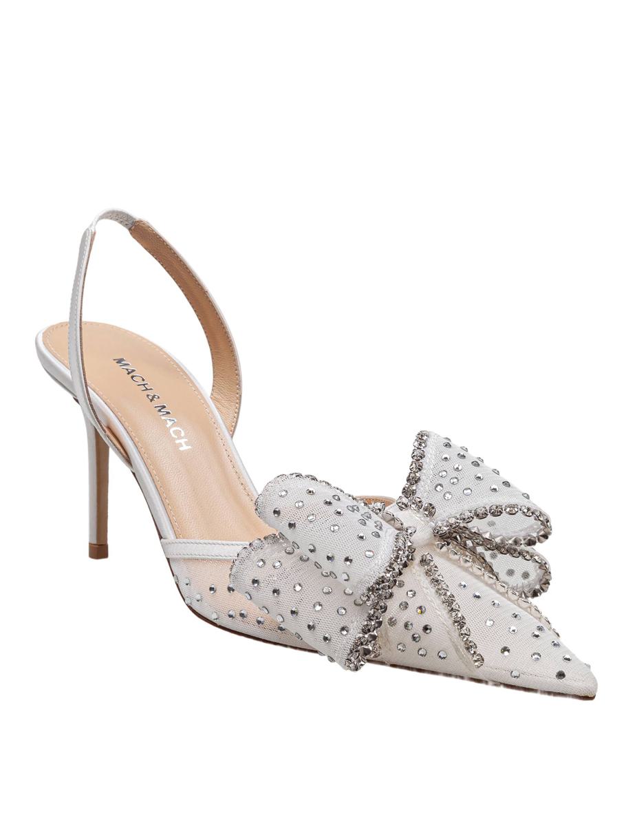 Mach & Mach Le Cadeau Mesh Slingback