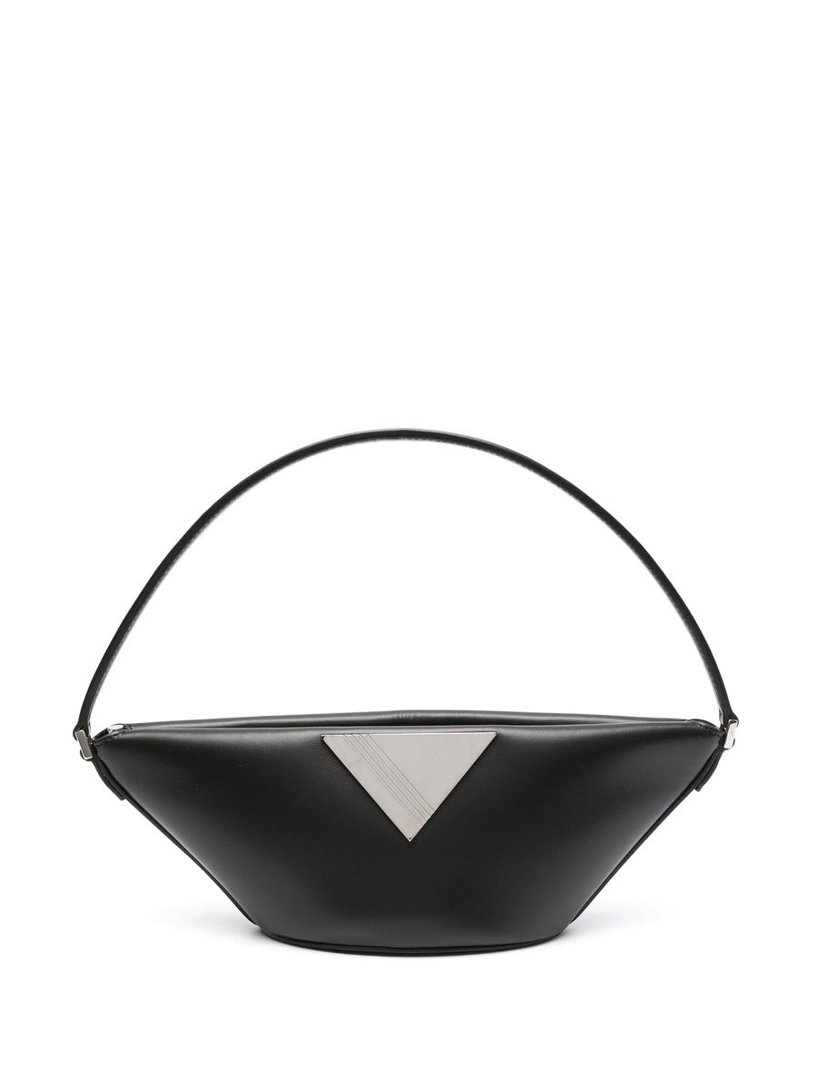 The Attico Piccola Leather Shoulder Bag