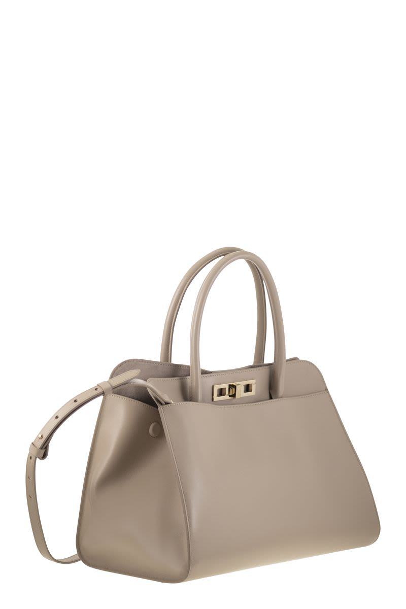 Fabiana Filippi Large Handbag With Metal Accessory