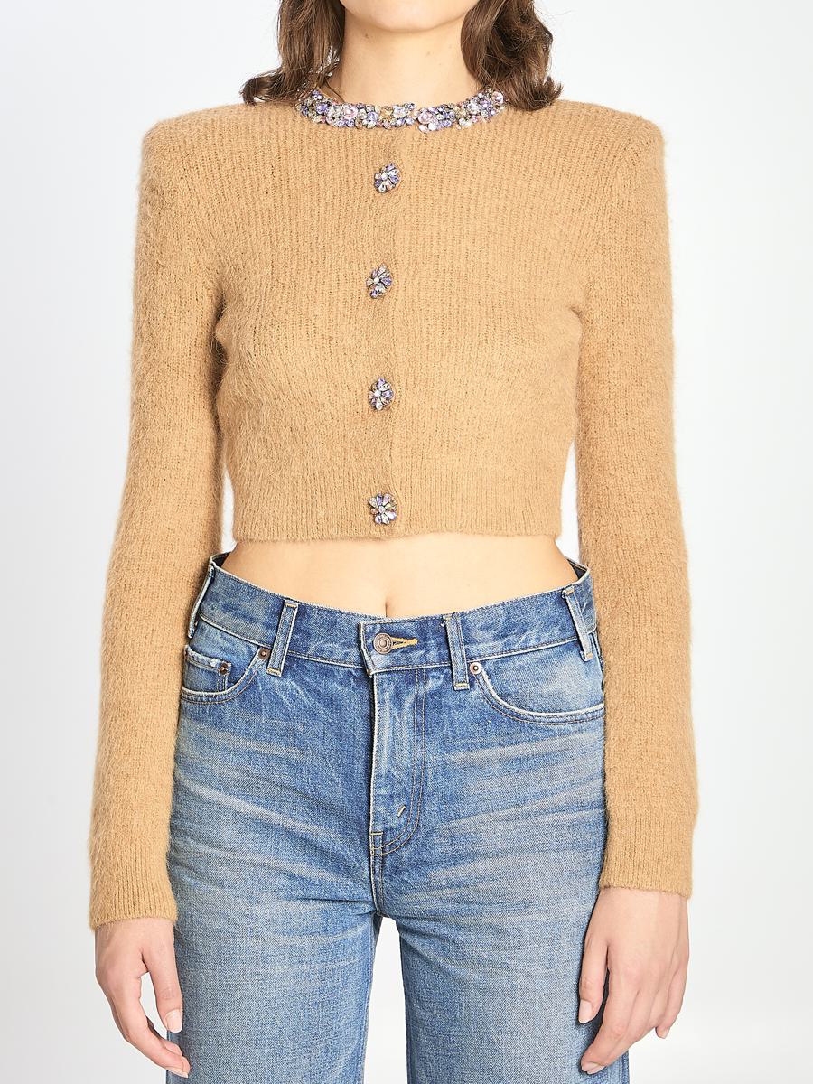 Embellished Trim Cardigan