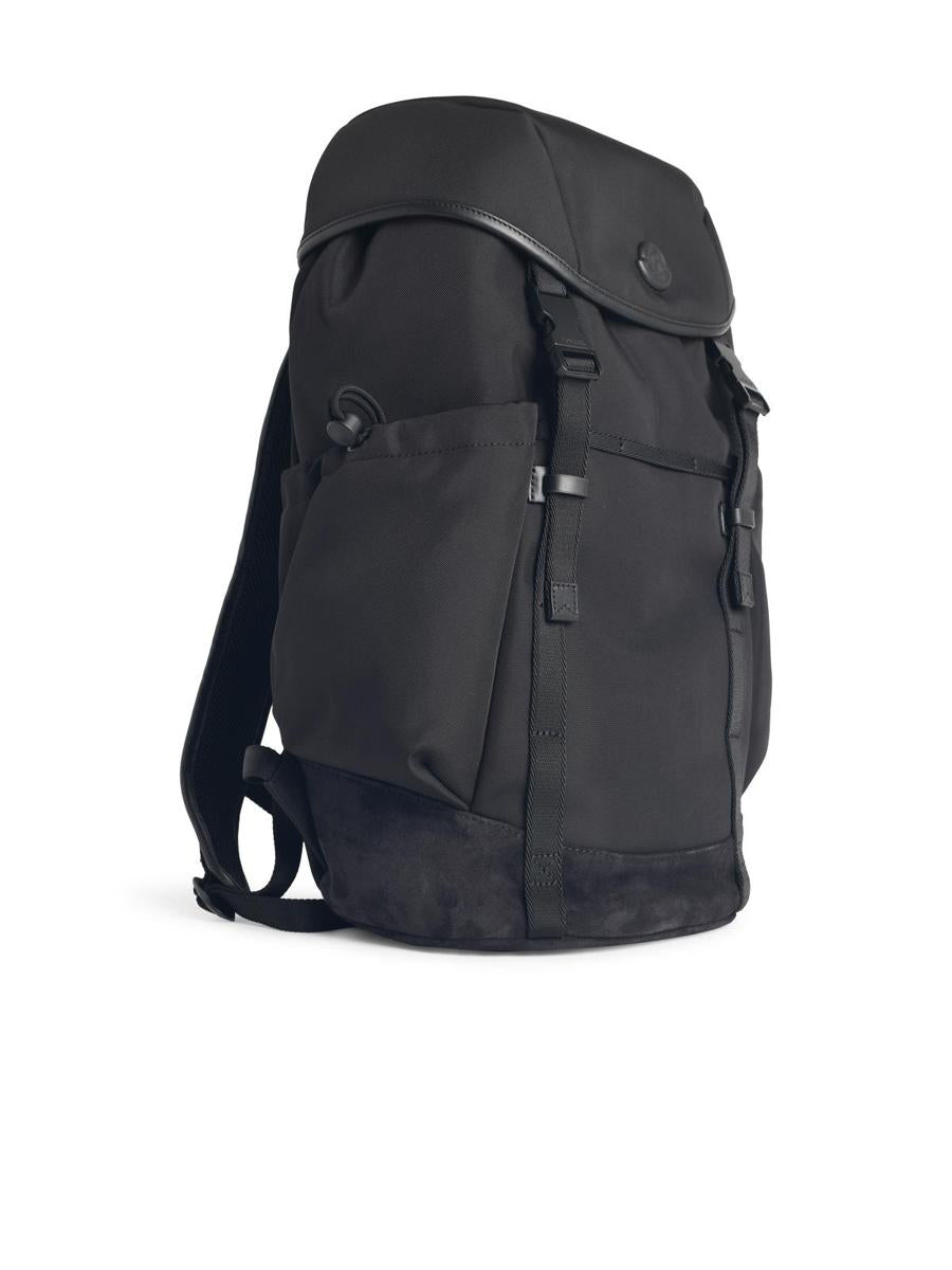 Moncler 'Tech' Black Polyamide Blend Backpack