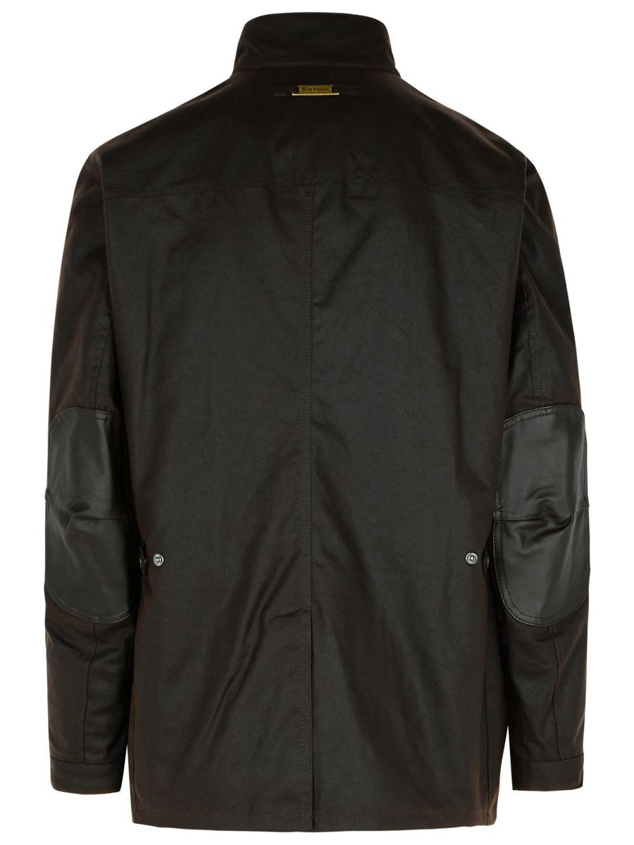 Barbour 'Ogston' Brown Waxed Cotton Jacket