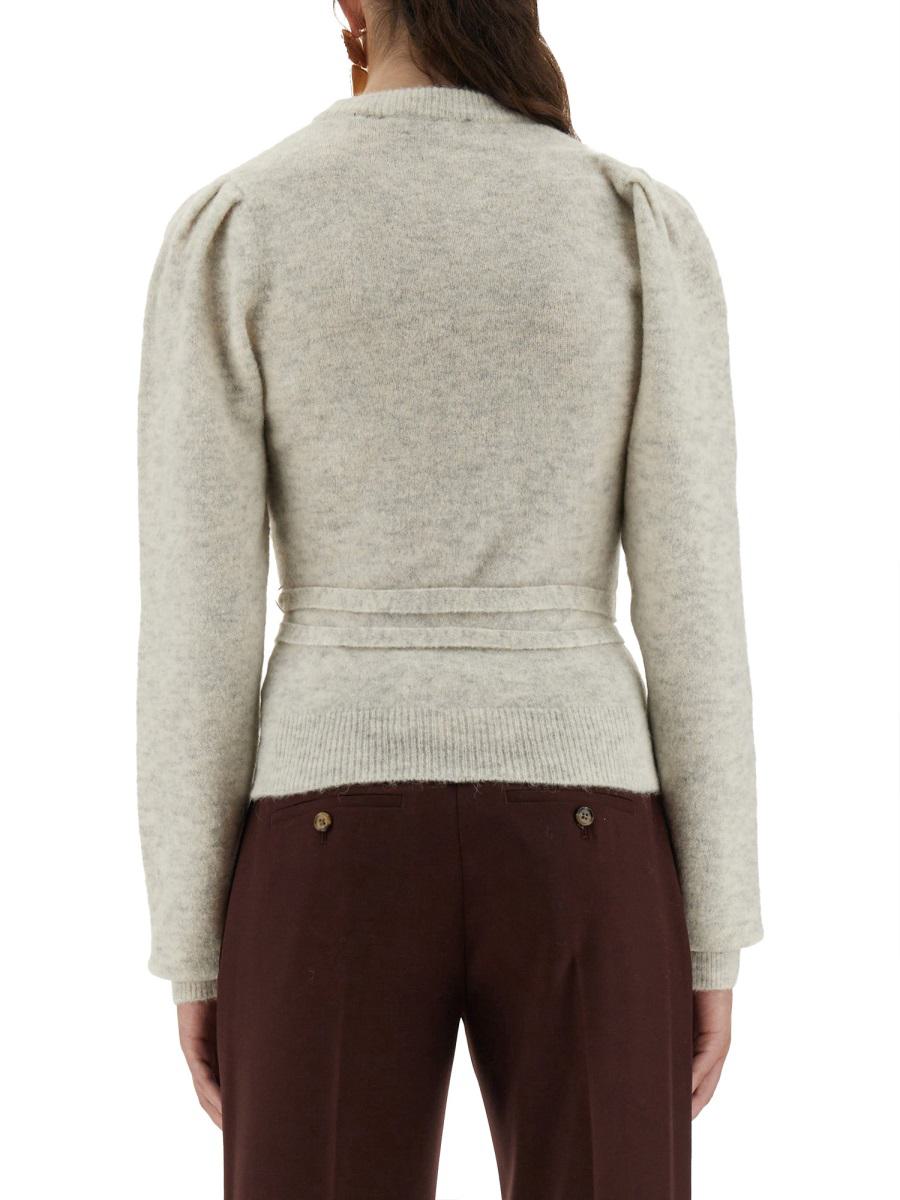 Rotate Birger Christensen Mesh With Flower Detail