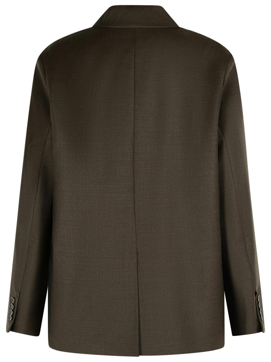Loulou Studio 'Donau' Brown Virgin Wool Blazer