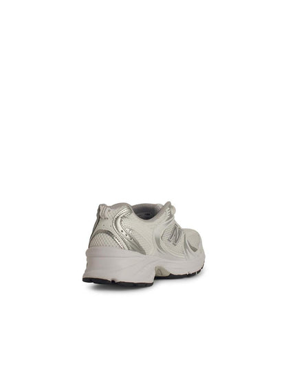 New Balance '530' White Mesh Sneakers