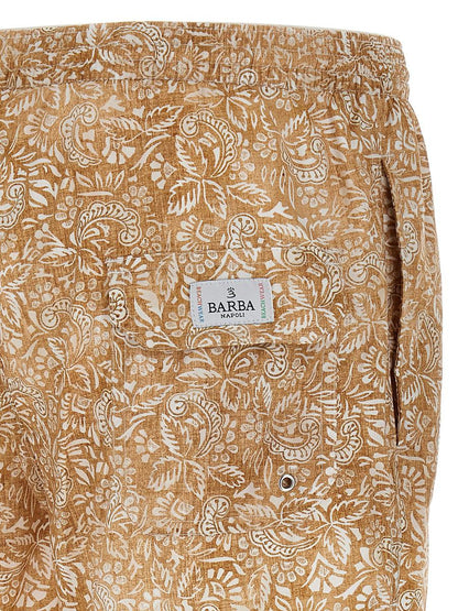 Barba Paisley Floral Swimsuit