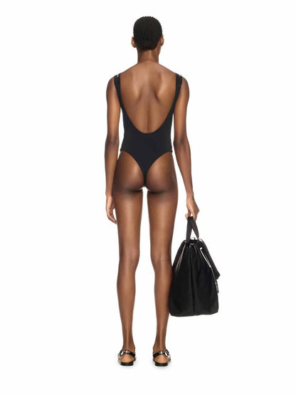 Off-White Logo Polyamide Swimsuit