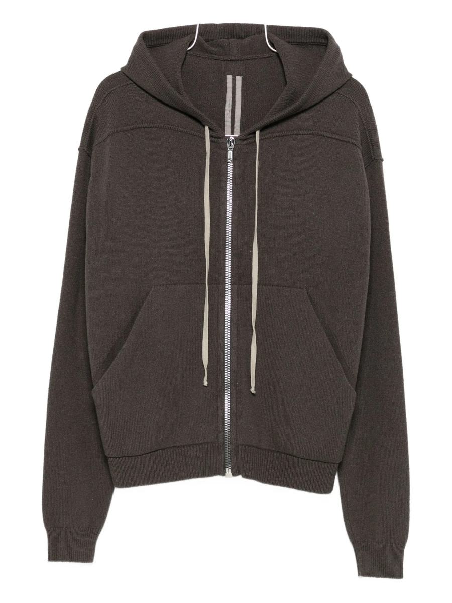 Rick Owens Zipped Hoodie Clothing