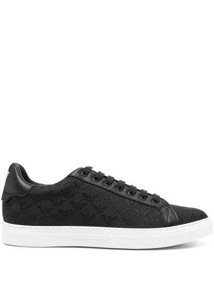 Emporio Armani Exclusive Allover Logo Sneakers